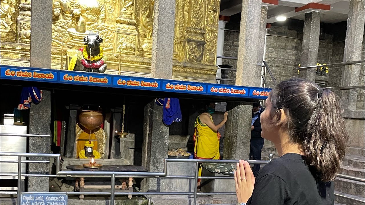 रहस्यमयी दक्षिण मुखी नंदी तीर्थ मल्लेश्वरम Mystery nandi Temple in malleshwar Nandi tirtha Bangalore