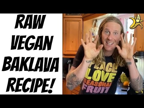 Raw Vegan Baklava Recipe