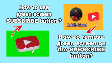 How to remove the green screen SUBSCRIBE button using KineMaster | Tutorial | JuddieFrost