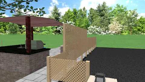 Coker Lattice Fencing Design