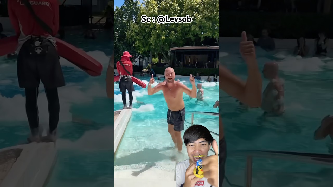 Cara cuci kaki sebelum berenang‼️ Levsob