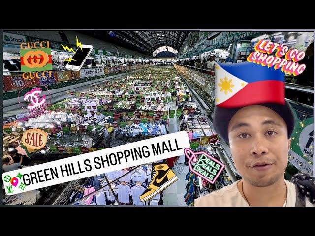 GREEN HILLS Mall the best FAKE Black Market in Manila Philippines 🇵🇭 for  Highend KNOCK-OFFS! 