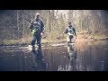 Ловля ручьевой форели. Рыбалка на дикой лесной реке. Форель ленинградской области.