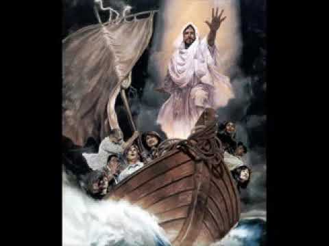 يسوع فى السفينة