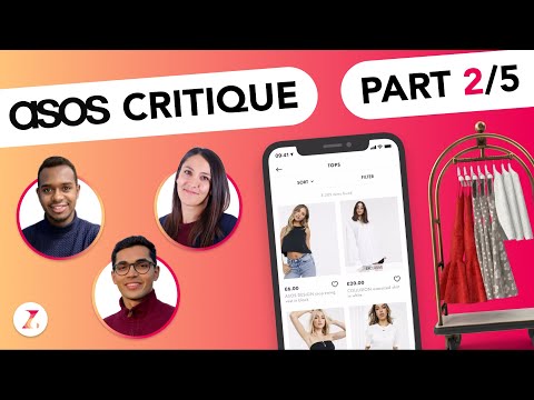 ASOS App Critique | PART 2/5 - Search results & gallery UX/UI Design