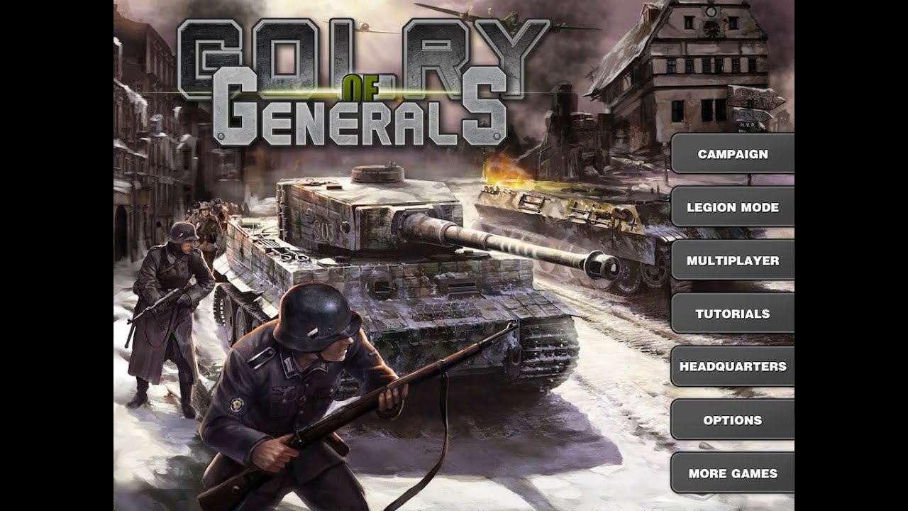 Glory of Generals walkthrough - Western Front (Axis): Balkans Campaign