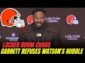 TENSION RISES! GARRETT REFUSES to HUDDLE with WATSON as BROWNS SPLIT DEEPENS | Browns News