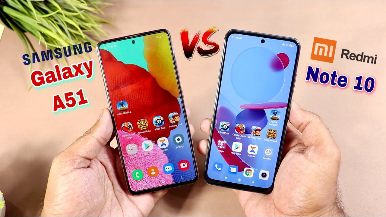 Xiaomi Note 10 Vs Samsung A51