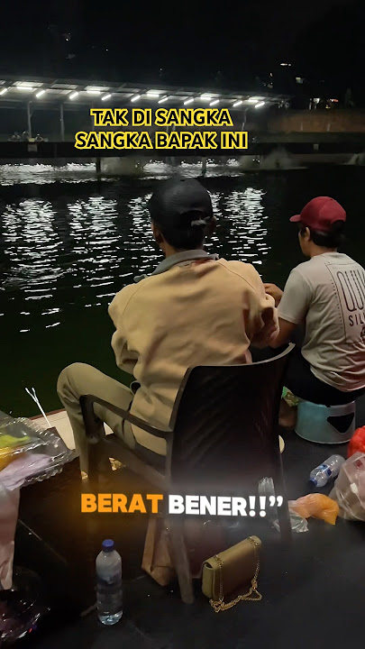 Bapak Panik Joran Dihajar Ikan Mas! MancingIkanMas#StrikeIkanMas#mancing #fishing #shorts #fyp