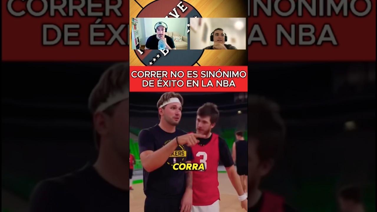 ❌CORRER MUCHO NO ES SINÓNIMO DE ÉXITO EN LA NBA.