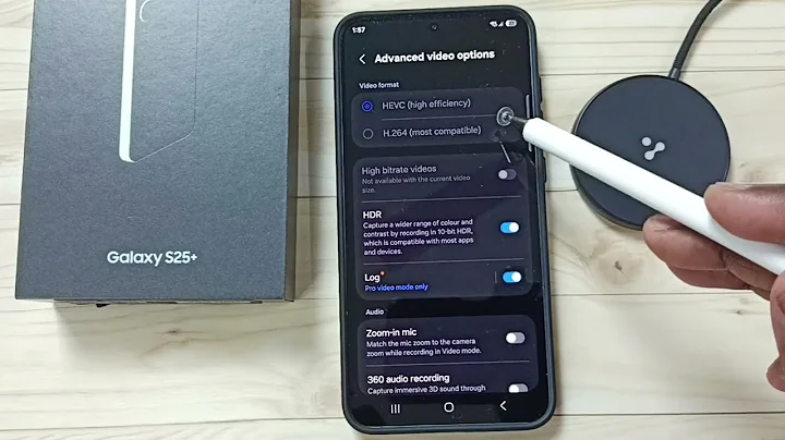 Samsung Galaxy S25/S25+/S25 Ultra | Fix Grayed Out or Disabled HEVC and H.264 Video Format Options