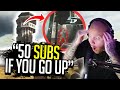 THEY BET ME 50 GIFTED SUBS TO GO UP THE TOWER! (WARZONE)