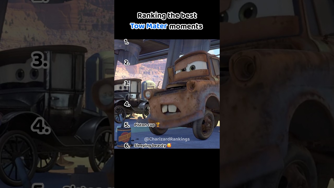 The best Tow Mater moments in Cars