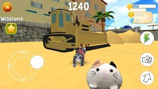 Cat Simulator : Kitty Craft game - bermain di pantai screenshot 4