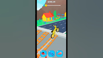 🏝️shape change transform race game level.39 #shorts