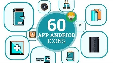 App Andriod Technology Animation - Flat Icons and Elements (After Effects template)