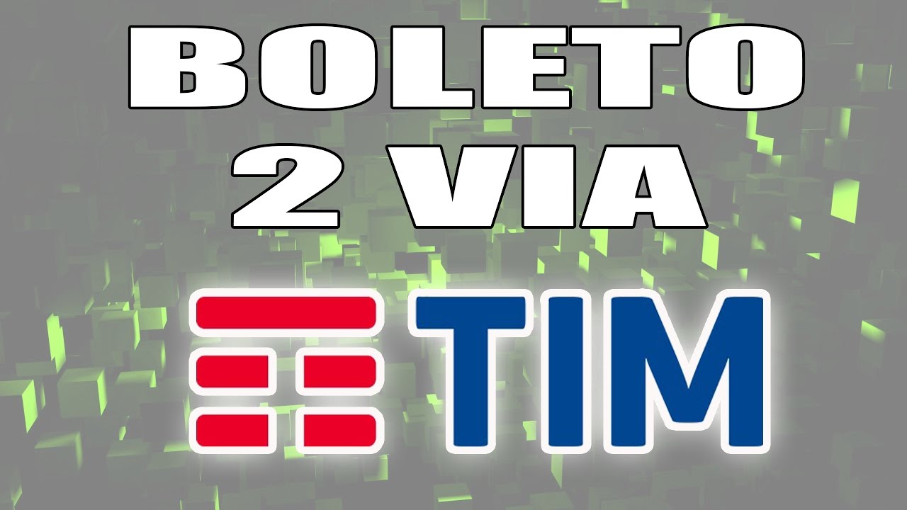 2 BOLETO TIM Tim Móvel - YouTube