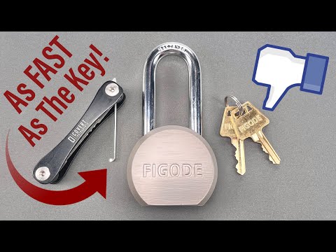 [1476] A Sign That The Lock-Maker Just Doesn’t Care (Figode Round Body Padlock)