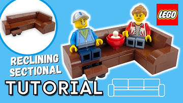 LEGO Sectional Sofa Idea! Tutorial