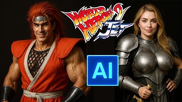 World Heroes 2 Jet all Characters Reimagined🔥 in Real Life with AI