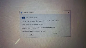 Using ForScan to do a proper ABS module brake bleed