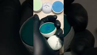 Famous Cutting a Titleist Pro V1 to see what's inside. Subscribe @TWGGOLF for more :) Wealth