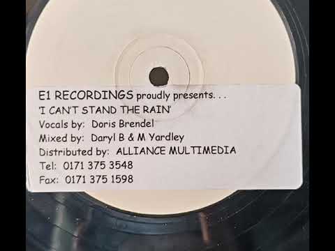 Doris Brendel — Dorris Brendle – I Can't Stand The Rain Remixes 1999 Speed Garage