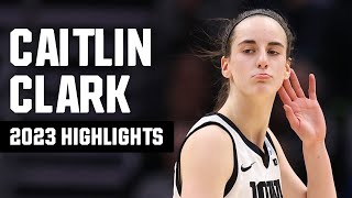 Caitlin Clark 2023 NCAA tournament highlights