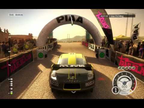 DiRT 2 PC Demo Gameplay - 2 Races - Maxed Out DX9 GTX260 - HD