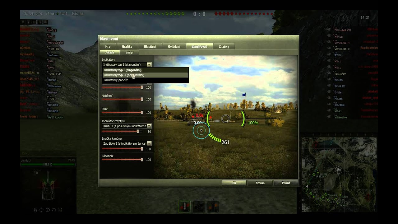 world of tanks zamerovace