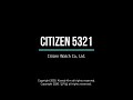 [1080p60] Citizen 5321 Movement Disassembling and Assembling