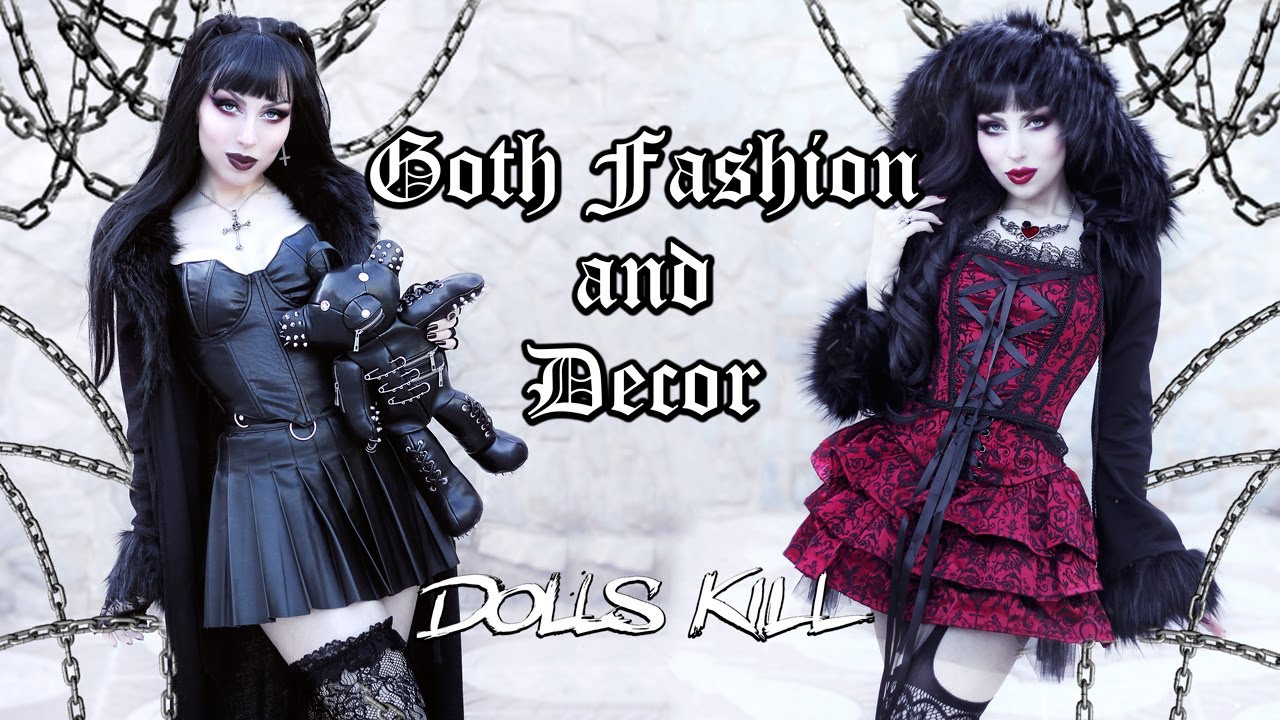 🦇 DOLLS KILL HAUL 🦇 Vampire Goth + Alternative Outfits + Decor | Vesmedinia