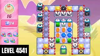 Candy Crush Saga level 4541 (NO BOOSTERS) || 1 Star 🌟