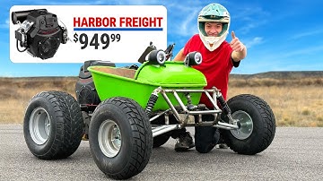 I Upgraded My Harbor Freight Go Kart to the MAX!