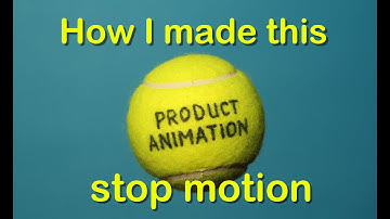 How I made this bouncing ball stop motion