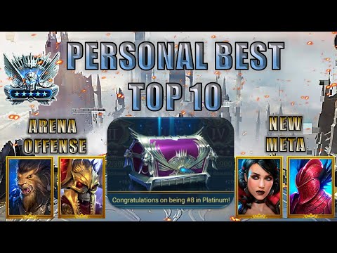 Top 10 Arena Reset ¦ New Venus & Cupidus Defense Showcase ¦ Plat Push 18/07/22 ¦ Raid Shadow Legends