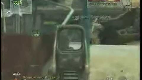 CoD:MW2 Search And Destroy gameplay. M16 footage!