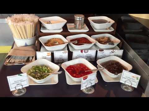 Sky baiyoke  Bangkok breakfast buffet in Nepalese language