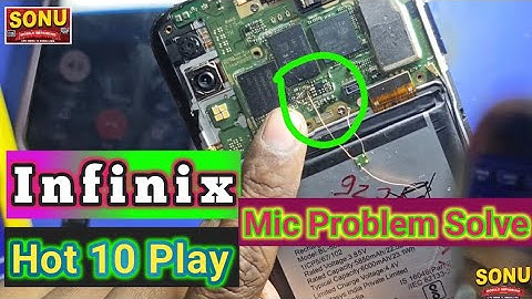 Infinix hot 10 play mic problem full detail video||infinix microphone not working|| Please Share