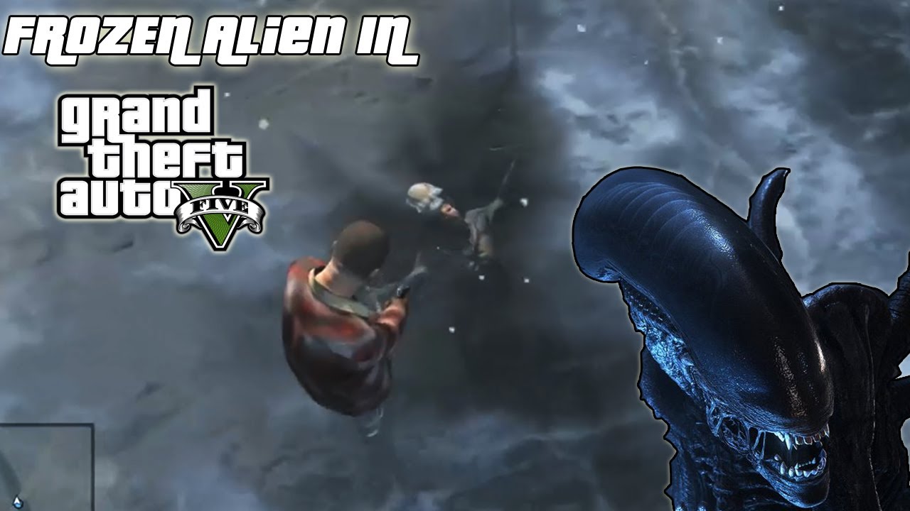 Grand Theft Auto V Frozen Alien Location Secret Easter Egg Youtube