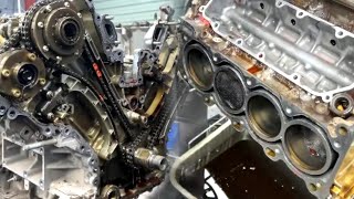 Lexus LS460 V8 Engine Disassembly