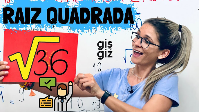 POTENCIAÇÃO E RADICIAÇÃO COM RADICAIS \Prof. Gis/  Curso de matematica,  Educação fisica, Aulas de matemática