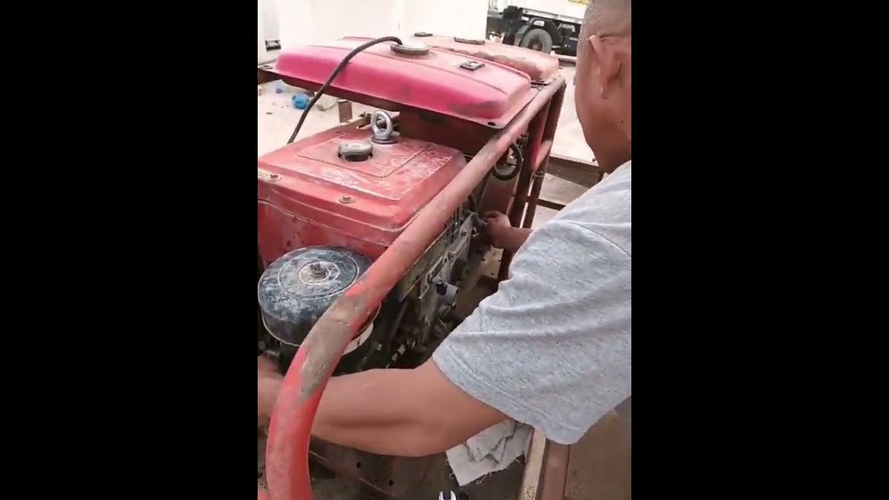 Yanmar diesel engine tf160 10kv not starting/ repaired YouTube