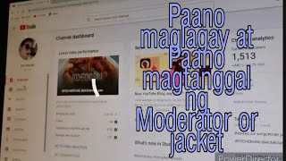 #Moderator or Jacket paano maglagay at magtanggal#clian yan screenshot 2