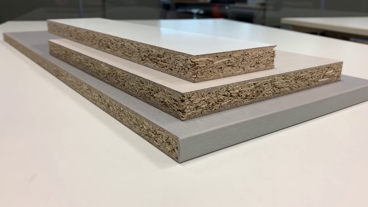 Tableros de aglomerado con recubrimiento de melamina. YouTube