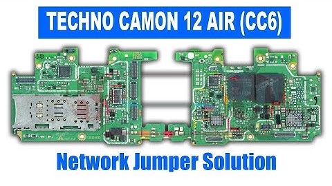 Tecno Camon 12 AIR network problem solution