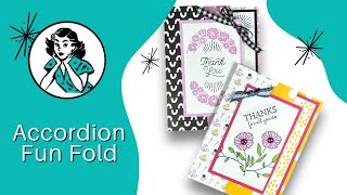 Have You Ever Made An Accordion Fun Fold Card? If Not, Learn How Today!