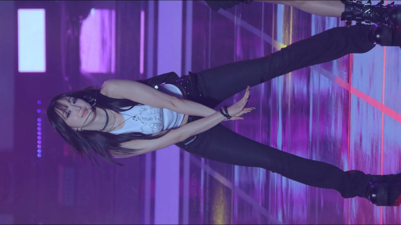 [4K 60fps] 240706 하이키(H1-KEY) ATHLETIC GIRL/애슬레틱걸 리이나(RIINA) 직캠/fancam @ ROUND in Korea by hoyasama