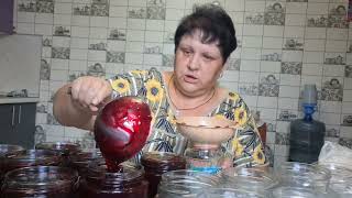 Домашний влог #разливаю варенье.